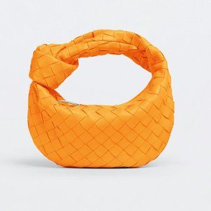 NEW Bottega Veneta Mini Jodie Tangerine Orange Retails 2500$ NIB